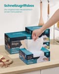 Miniatyrbillede 4 af 7: Affaldsposer 30 l med trækstring og i alt 80 stykker flødehvide