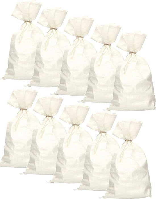 Set med 20 PP byggpåsar - för och förvaring av organiskt material, avfall, spillror - 65x105 cm - KOTARBAU®