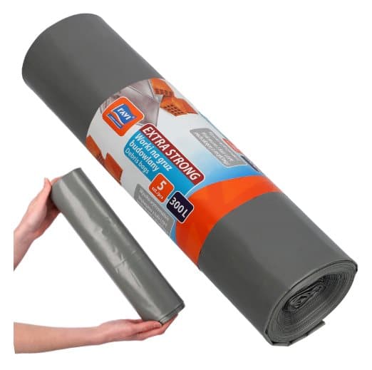 Vahvat rakennusmurskasäkit 5 kpl 300l