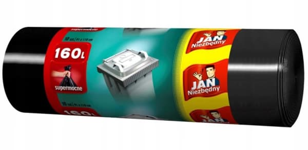 Jan Niezbędny affaldsposer 160l 10 stk. universal sort