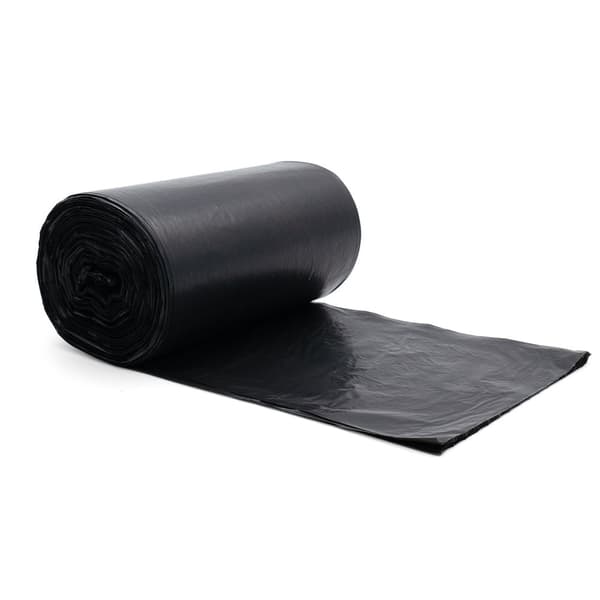 Jätepussit 60l musta LDPE a'50 kpl