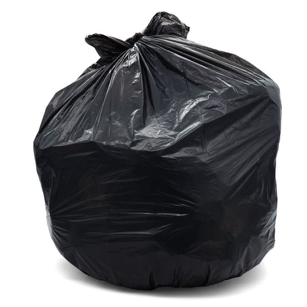 Avfallspåsar 90l svarta LDPE 25 st
