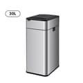 Miniatyrbillede 2 af 2: Intelligent Induktionsaffaldsspand, Rustfrit Stål, Automatisk Åbning,30L