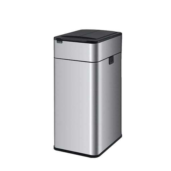 Intelligent Induktionsaffaldsspand, Rustfrit Stål, Automatisk Åbning,30L