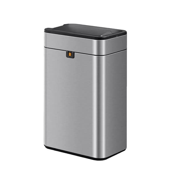 Smart Sensor Affaldsspand, 20L Kapacitet, Rustfrit Stål, Automatisk Affaldsafskaffelse,Sølv