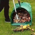 Miniatyrbillede 1 af 7: OBOSOE haveaffaldspose med håndtag, bladposer, plæneklipning, foldbare robuste haveaffaldsposer til græs, blad, hækblad