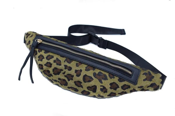 Midjeväska Leopard  Brun Brown