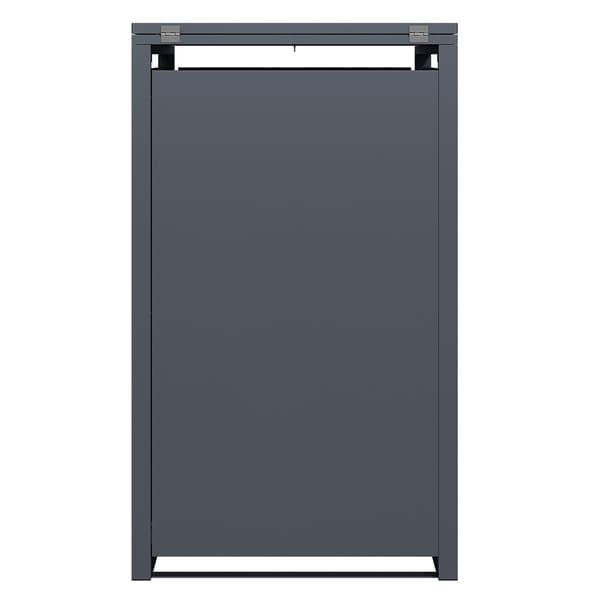 Konvertering af hjulspand - 1 beholder - Antracit - 68x80x116 cm