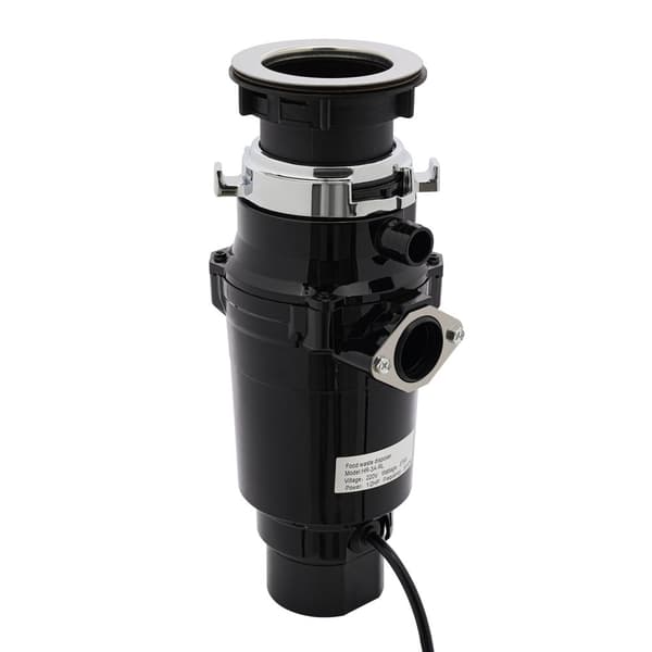 Rustfrit stål affaldsdispenser, 29 oz kapacitet, 2800-3200 RPM, automatisk omvendelse