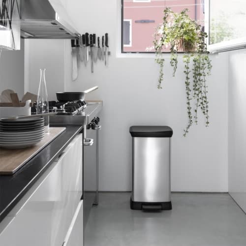 Curver Pedalhink Deco 50 L silver