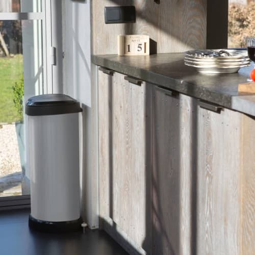 Curver Pedalhink Deco oval 40L silver