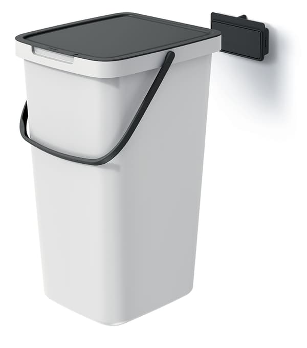 Affaldsbeholder 20L SYSTEMA Q COLLECT | Lys brun