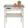 Miniatyrbild 1 av 3: Esschert Design Planteringsbord vit CF29W