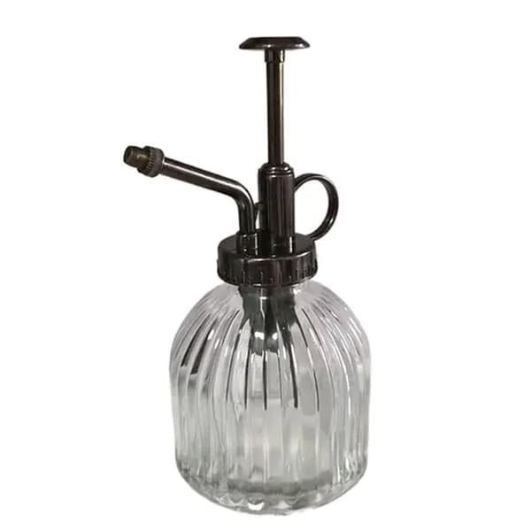 Blomspruta i glas med smidigt ringhandtag
