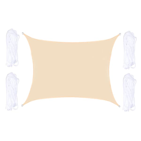 Solsegel 4x4m - Beige
