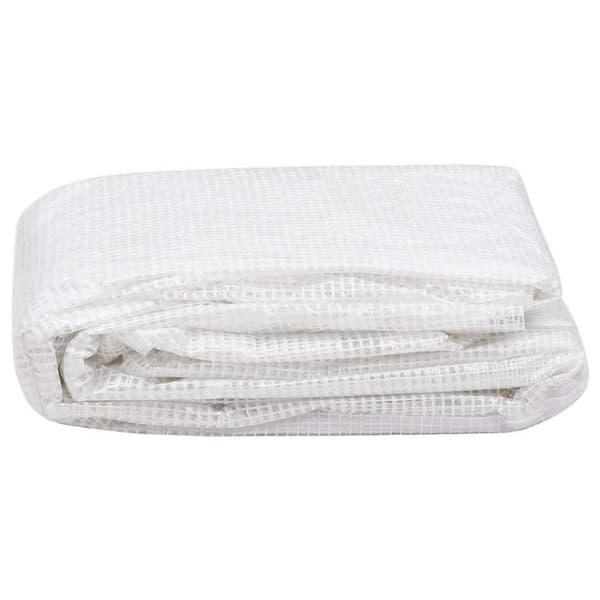 vidaXL Växthusöverdrag (13,5 m²) 3x4,5x2 m genomskinlig
