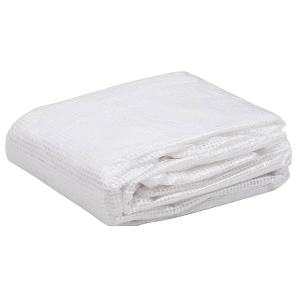 vidaXL Växthusöverdrag (18 m²) 3x6x2 m genomskinlig