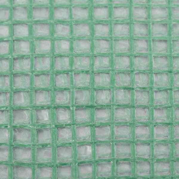 vidaXL Erstattningstrekk til drivhus (9 m²) 300x300x200 cm grønn