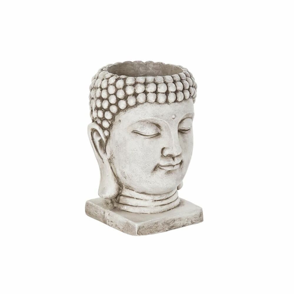 Kruka DKD Home Decor Ljusgrå Buddha Magnesium (26 x 25 x 36 cm)