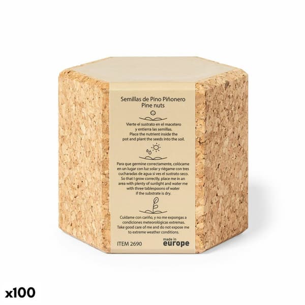 Urtepotte 142690 Frø (100 enheder) - Brun