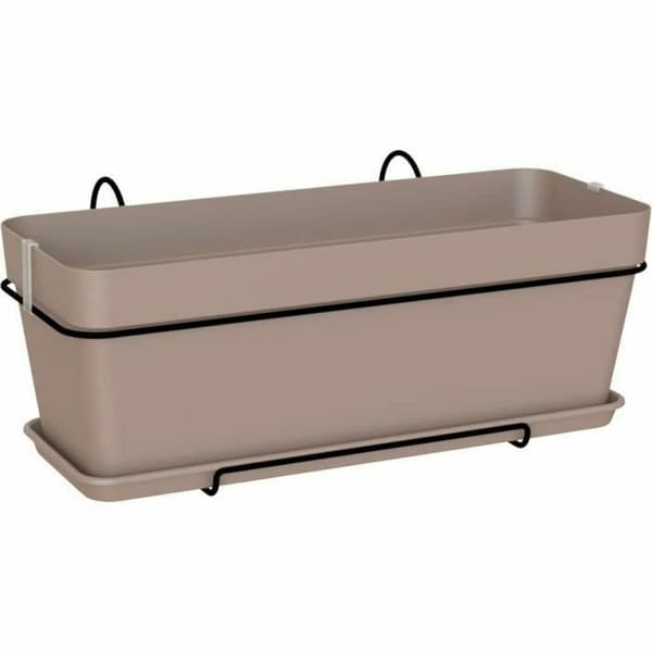 Kukkaruukku Artevasi Capri 50,2 x 28,5 x 20,7 cm Ruskeanharmaa 1,5 L