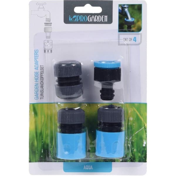 Pro Garden puutarhaletkuadapterisarja 4 kpl