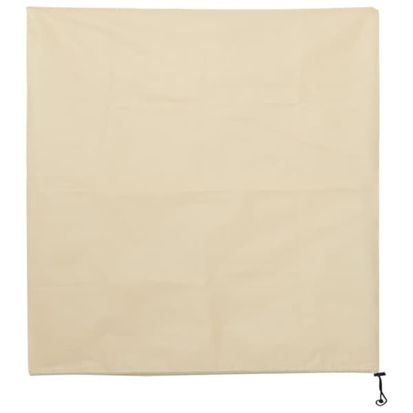 vidaXL Fiberdukar med dragsko 4 st 70 g/m² 0,8x0,8 m