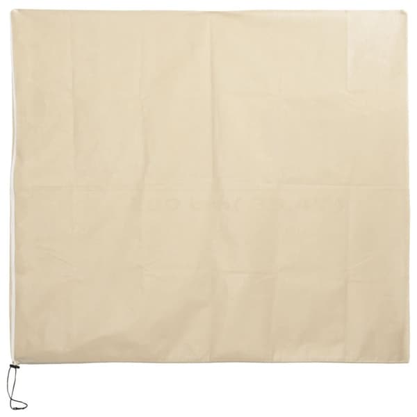 vidaXL Fiberdukar med blixtlås 4 st 70 g/m² 3,93x3,5 m