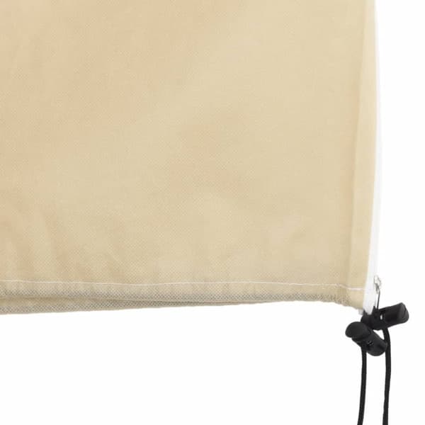 vidaXL Fiberdukar med blixtlås 4 st 70 g/m² 3,93x3,5 m