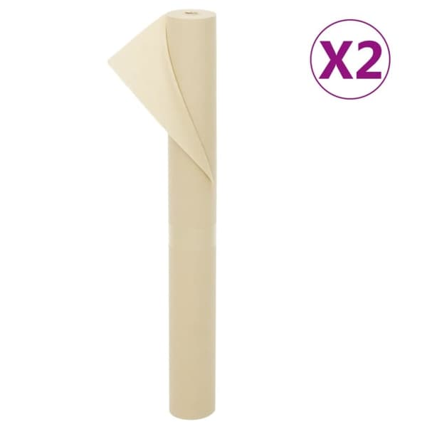 vidaXL Plantefleecetrekk 2 ruller 70 g/m² 10x1,6 m