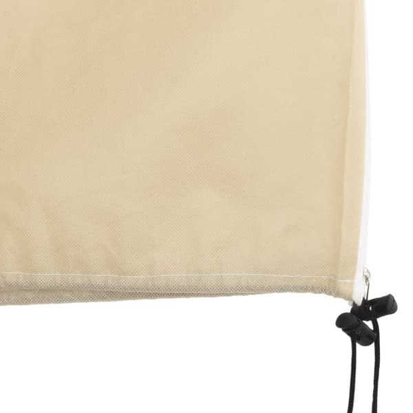 vidaXL Plantefleecetrekk med glidelås 4 stk 70 g/m² 3,93x3 m