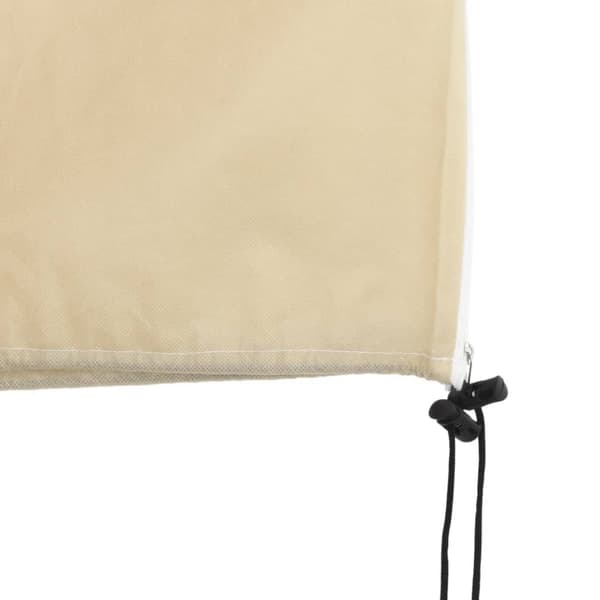 vidaXL Fiberdukar med blixtlås 2 st 70 g/m² 3,93x3 m