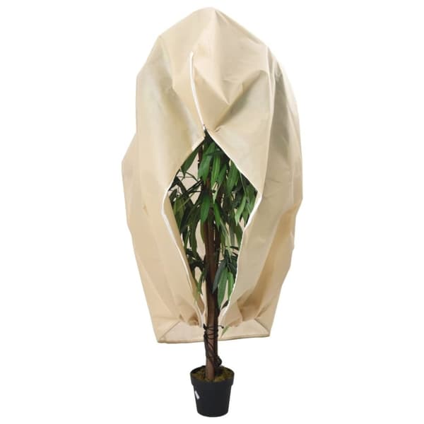vidaXL Fiberdukar med blixtlås 2 st 70 g/m² 2,36x2 m