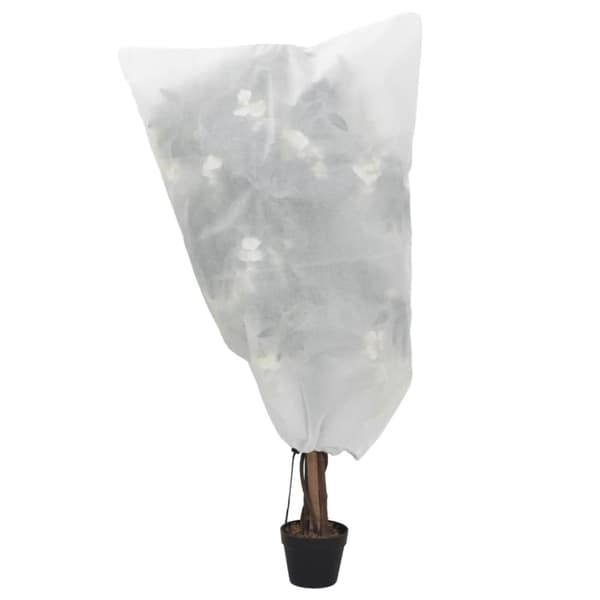 vidaXL Plantefleecetrekk med snor 8 stk 70 g/m² 0,8x1 m