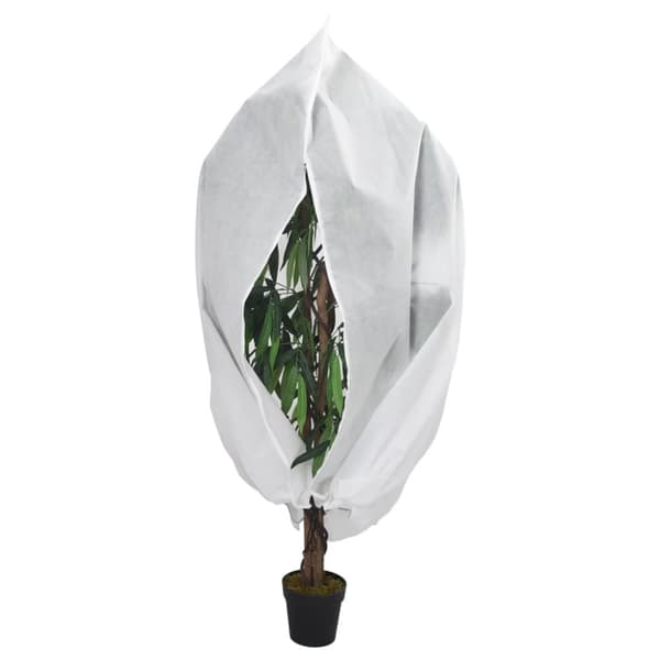 vidaXL Fiberdukar med blixtlås 4 st 70 g/m² 3,14x2,5 m