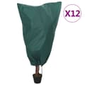 Miniatyrbillede 1 af 9: plantebeskyttelse med snore 12 stk. 70 g/m² 0,8x1 m