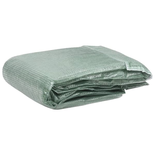 overtræk til drivhus (24 m²) 400x600x200 cm grøn