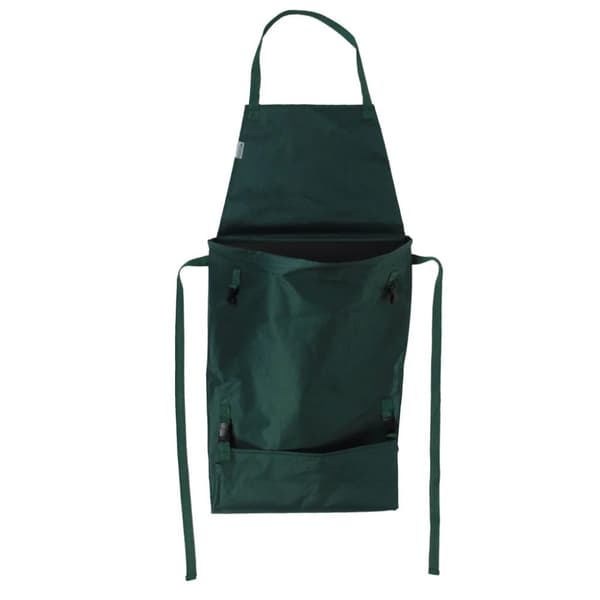 Nature haveforklæde med foldbar lomme 130x55 cm grøn
