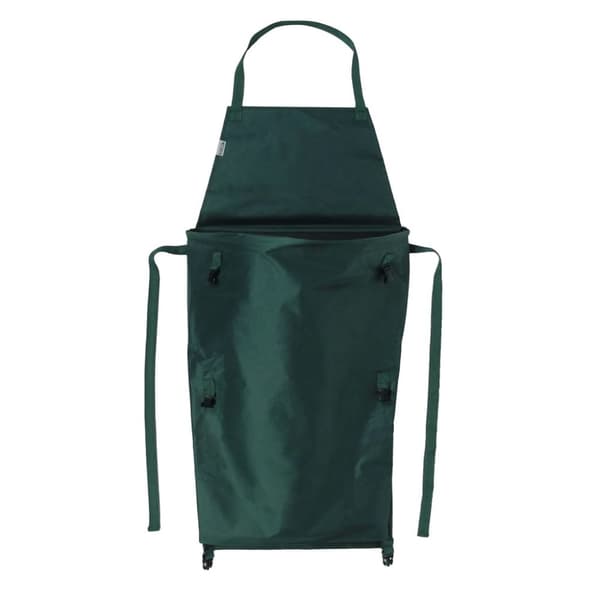 Nature haveforklæde med foldbar lomme 130x55 cm grøn
