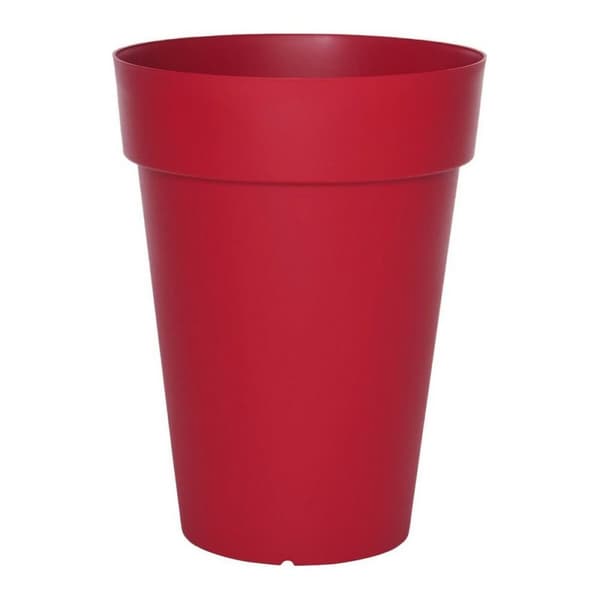Urtepotte Riviera 415356 Rød Plastik Cirkulær Ø 40 x 53 cm