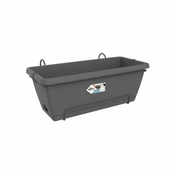 Urtepotte Elho barcelona xl allin1 55cm Sort Antracit polypropylen Plastik Rektangulær 33,5 x 54,5 x 23 cm