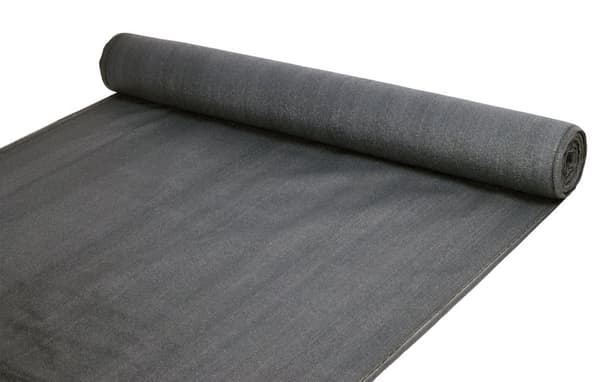 Skyggemaskeringsnet 180g 1,5X25 m grå
