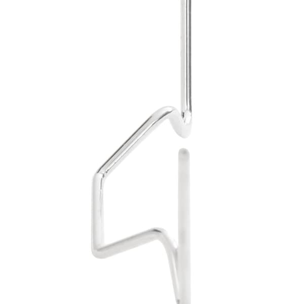 vidaXL glasclips/flueben til drivhus 100 stk. W-type galvaniseret stål
