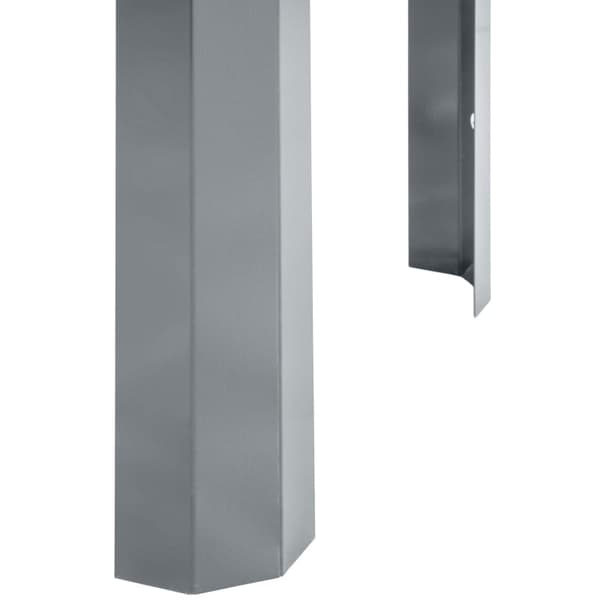 Rootz-korotettu kasvien istutuslaatikko - Puutarhaistuin - Korotettu puutarhasänky - Säänkestävä - Ergonominen muotoilu - Helppo koota - 100 cm x 45 c