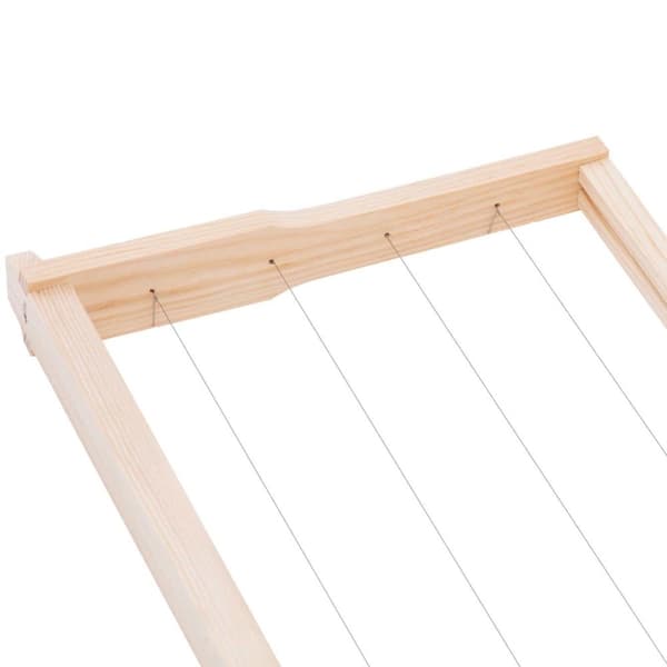 Langstroth bikubestel, trådtråd, 232 mm - 20 stk