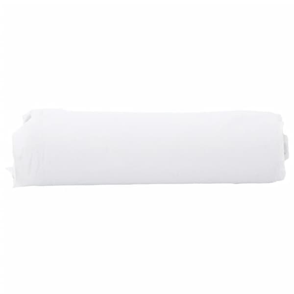 Ogräsduk 1x50 m polyesterfiber vit