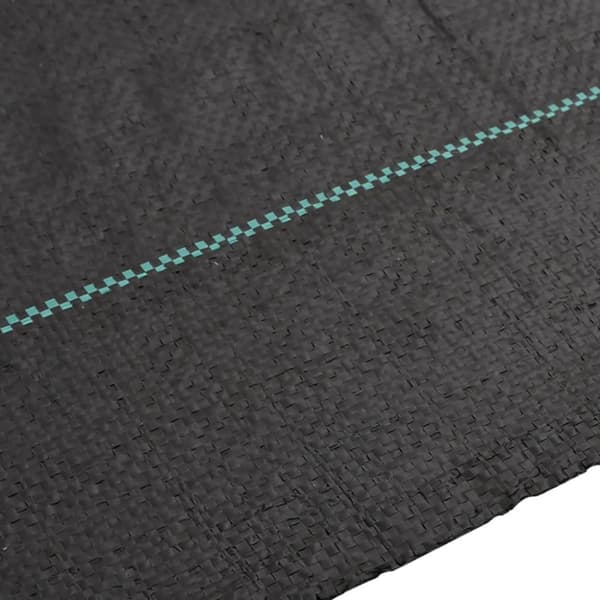 Ogräsmatta svart 2x50 m PP