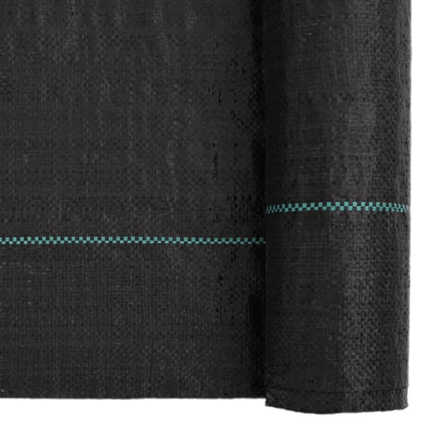Ogräsmatta svart 2x50 m PP