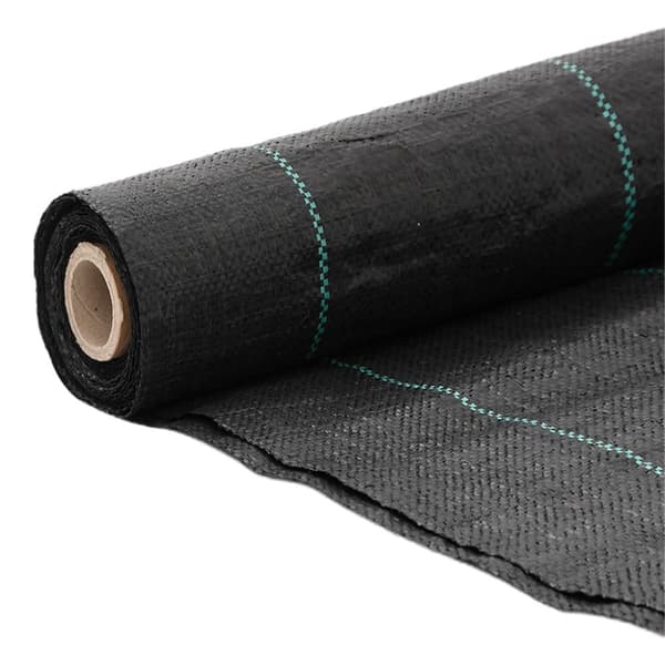 Ogräsmatta svart 2x150 m PP