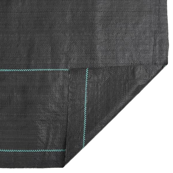 Ogräsmatta svart 1,5x25 m PP